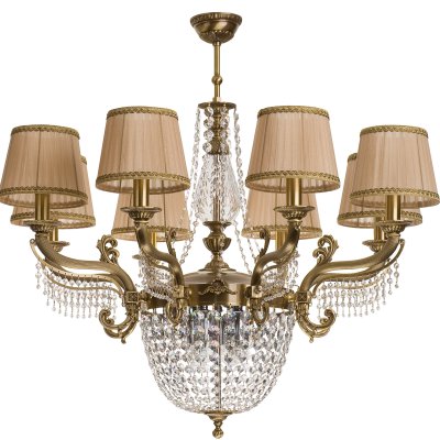 Люстра Kutek FONTANA-CRYSTAL SWAROVSKI FON-ZW-8+1(P/A)