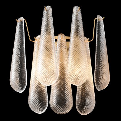 Светильник настенный бра Crystallux FONTAIN AP2 GOLD FONTAIN