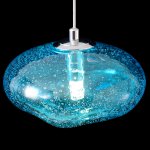 Светильник подвесной Crystal Lux FORMLESS SP1 BLUE