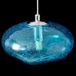 Светильник подвесной Crystal Lux FORMLESS SP1 BLUE