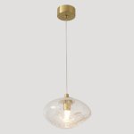 Светильник подвесной Crystal Lux FORMLESS SP1 TRANSPARENT