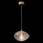 Светильник подвесной Crystal Lux FORMLESS SP1 TRANSPARENT