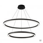 Люстра Crystallux FORTUNA SP123W LED  BLACK FORTUNA