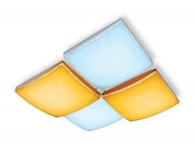 Люстра потолочная Ambrella FP2324 WH белый 144W 540*540*145 (ПДУ РАДИО 2.4) COMFORT Люстра потолочная Ambrella FP2324 WH белый 144W 540*540*145 (ПДУ РАДИО 2.4) COMFORT