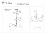 Люстра Freya FR3043-PL-08-BG Farfalla
