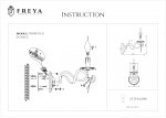 Светильник настенный бра Freya FR045-01-G Arco
