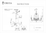 Люстра Freya FR2046-PL-08-WG Velia