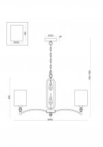 Подвесной светильник Freya FR1007PL-07BS Riverside