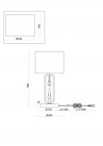 Настольный светильник Freya FR1007TL-01BS Riverside