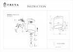 Настенный светильник бра Freya FR101-01-N Bice