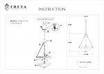 Подвесной светильник Freya FR2012-PL-03-BZ Herbert