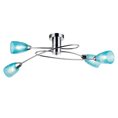 

Потолочный светильник Freya FR5103-CL-04-BL Flash, FR5103-CL-04-BL