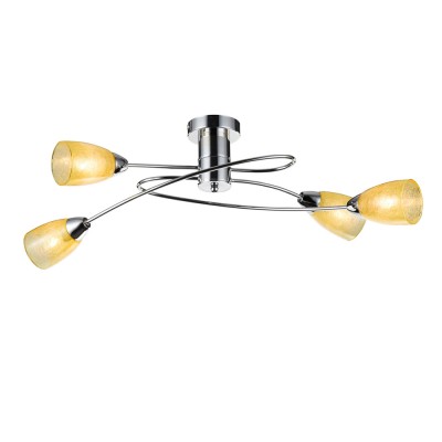Потолочный светильник Freya FR5103-CL-04-YE Flash Потолочный светильник Freya FR5103-CL-04-YE Flash