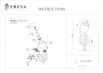 Настенный светильник бра Freya FR104-01-N Flash