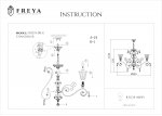 Люстра Freya FR1333-08-G Symphony