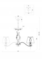 Люстра Freya FR2001PL-05G Monique