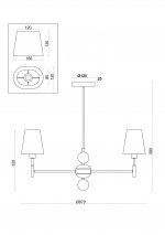 Люстра Freya FR2028PL-03N