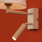 Настенный светильник (бра) Freya FR2057WL-L5BG