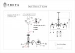 Люстра Freya FR218-08-W Faberge