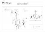 Люстра Freya FR300-06-R Faust