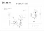 Светильник настенный бра Freya FR305-01-R Gretchen