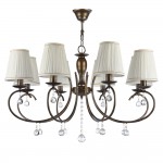 Люстра Freya FR2305-PL-08-BR Gretchen