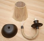 Настенный светильник бра Freya FR4402-WL-01-BL Corda