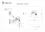 Настенный светильник бра Freya FR406-01-W Lorette