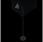 Торшер черный Freya FR4273-FL-01-B Izzy