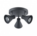 Светильник поворотный спот Freya FR4308-CL-03R-GR Claris