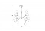 Подвесной светильник Freya FR5049PL-27G Florencia
