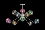 Люстра цветная Freya FR5083PL-10CH Nancy