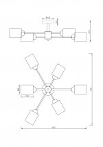 Светильник Freya FR5150PL-06B 