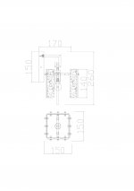 Настенный светильник бра Freya FR5166WL-01BS Basilica