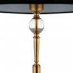 Торшер напольный с черным абажуром Freya FR5190FL-01BS