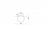 Настенный светильник бра Freya FR5202WL-01BS Camelia