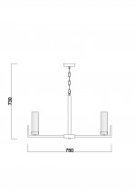 Светильник Freya FR5214PL-08CH 