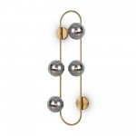 Настенный светильник (бра) Freya FR5233WL-04BS1 Inversion