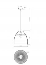 Подвесной светильник Freya FR5334PL-01W