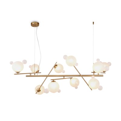 Подвесной светильник Freya FR5374PL-10BS Flaty 