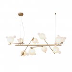 Подвесной светильник Freya FR5374PL-10BS Flaty 