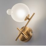 Настенный светильник (бра) Freya FR5374WL-01BS Flaty 