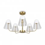Подвесной светильник Freya FR5382PL-05BS Doublety