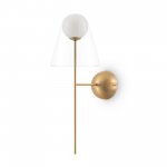 Настенный светильник (бра) Freya FR5382WL-01BS Doublety