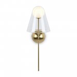 Настенный светильник (бра) Freya FR5382WL-01BS Doublety