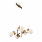 Подвесной светильник Freya FR5391PL-06BS Sepia