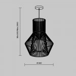 Подвесной светильник Freya FR5405PL-01B Cottage