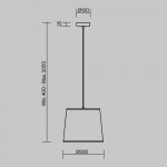 Подвесной светильник Freya FR5483PL-01B1 Mixture