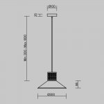 Подвесной светильник Freya FR5483PL-01B3 Mixture