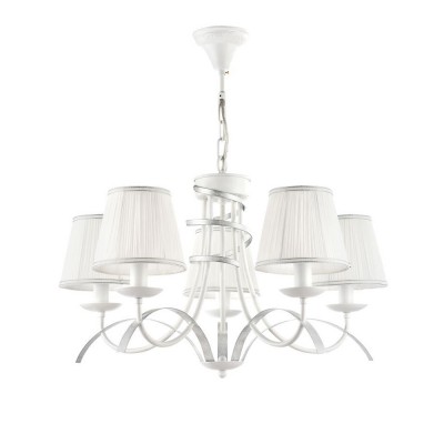 Люстра белая FR569-05-W Freya